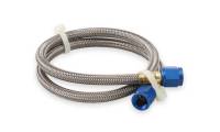 NOS - BHHV 15230NOS NOS Stainless Steel Braided Hose -4AN 2-foot Blue - Image 3