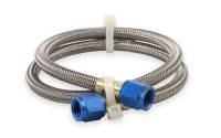 NOS - BHHV 15230NOS NOS Stainless Steel Braided Hose -4AN 2-foot Blue - Image 5
