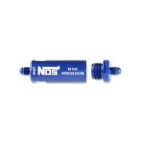 NOS - BHHV 15551NOS NOS In-Line Hi-Flow Nitrous Filter, 4AN - Blue - Image 4