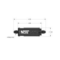 NOS - BHHV 15551NOS NOS In-Line Hi-Flow Nitrous Filter, 4AN - Blue - Image 6