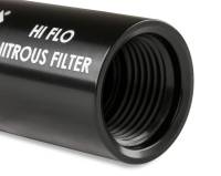 NOS - BHHV 15555NOS NOS In-Line Hi-Flow Nitrous Filter, 4AN - Black - Image 4