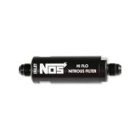 NOS - BHHV 15556NOS NOS In-Line Hi-Flow Nitrous Filter, 6AN - Black - Image 1