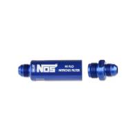 NOS - BHHV 15557NOS NOS In-Line Hi-Flow Nitrous Filter, 6AN - Blue - Image 7