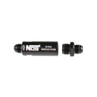 NOS - BHHV 15559NOS NOS In-Line Hi-Flow Nitrous Filter, 8AN - Black - Image 2