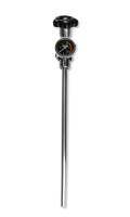 NOS - BHHV 16137ABNOS NOS 10 lb. Bottle Super Hi-Flow Valve Assembly with Siphon Tube and Black Gauge - Image 1