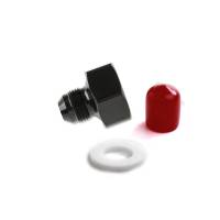 NOS - BHHV 16233NOS NOS Black T7075 aluminum 8AN-660 Bottle Nut Adapter - Image 1