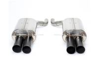 Dinan - GFBV D660-0009A-BLK Dinan Free Flow Axle-Back Exhaust - 2006-2010 BMW M5 - Fits 2006-2010 BMW M5 - Image 1