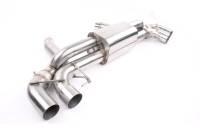 Dinan - GFBV D660-0079-BLK Dinan Free Flow Axle-Back Exhaust - 2018-2023 BMW M5 - Fits 2018-2023 BMW M5 - Image 11
