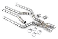 Dinan - GFBV D660-0092 Dinan High Flow Middle Exhaust - 2020-2023 BMW X5M/X6M - Fits 2020-2023 BMW X5, X6 - Image 1