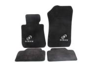 Dinan - GFBV D701-DNBW1510-4C-BLK Dinan Signature Floor Mats - 2011-2016 BMW 5-Series - Fits select 2011-2017 BMW models - Image 1