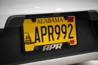 APR - HJQF A1000010 APR License Plate Frame - Thick, Black w/ Hiders - Image 5
