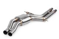APR - HJQF CBK0023 APR Catback Exhaust System Center Muffler - S6/S7/RS6/RS7 (C7) - Image 1