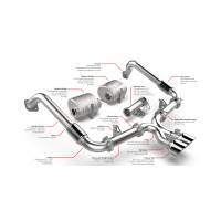 APR - HJQF CBK0024 APR Catback Exhaust System - Fits 2017-2025 Porsche 718 Boxster, 718 Cayman - Image 38