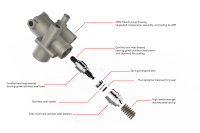 APR - HJQF MS100073 APR High Pressure Fuel Pumps - 4.2L FSI (Rebuilds) - Fits 2007-2015 Audi R8, S5, RS4 - Image 2