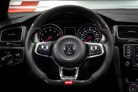 APR - HJQF MS100205 APR Steering Wheel - Carbon Fiber & Perforated Leather; MK7 GTI/GLI Red (For use without Paddles) - Fits 2015-2026 Volkswagen Jetta, GTI, Golf R - Image 6