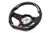 APR - HJQF MS100206 APR Steering Wheel - Carbon Fiber & Perforated Leather; MK7 Golf R Silver (For use without Paddles) - Fits 2015-2026 Volkswagen Jetta, GTI, Golf R - Image 3