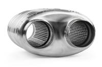APR - HJQF MUH0011 APR Premium Sound Absorption Muffler - Dual 70mm (2.75") - Image 2