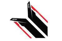 APR - HJQF PM100332 APR Sideburns - Black APR / Red Stripe - Image 1