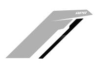 APR - HJQF PM100335 APR Sideburns - Silver APR / Black Stripe - Image 4