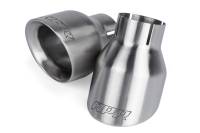 APR - HJQF TPK0002 APR Double-Walled 4" Slash-Cut Tips (Brushed) - Set of 2 - Image 1