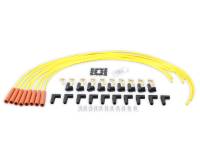 ACCEL - ACCEL 4038 SuperStock 4000 Series V8 Wires, Copper Core, 8mm Yellow w/Orange Straight Boots - Image 1