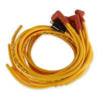 ACCEL - ACCEL 4039 SuperStock 4000 Series V8 Wires, Copper Core, 8mm Yellow w/90° Orange Boots - Image 1