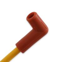 ACCEL - ACCEL 4039 SuperStock 4000 Series V8 Wires, Copper Core, 8mm Yellow w/90° Orange Boots - Image 2