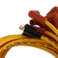 ACCEL - ACCEL 4039 SuperStock 4000 Series V8 Wires, Copper Core, 8mm Yellow w/90° Orange Boots - Image 4