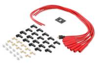 ACCEL - ACCEL 4040R Spark Plug Wire Set- 8mm -  Red Wire with Red Straight Boots - Image 2