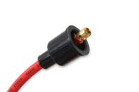ACCEL - ACCEL 4040R Spark Plug Wire Set- 8mm -  Red Wire with Red Straight Boots - Image 5