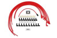 ACCEL - ACCEL 4041R Spark Plug Wire Set- 8mm- Super Stock Universal-Graphite Core- 90 Deg Boots- Red - Image 1