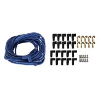 ACCEL - ACCEL 5041B Spark Plug Wire Set - 8mm - Universal - Blue Wire with Blue 90 Deg Boots - Image 1