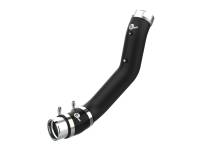 aFe - aFe 46-20449-B aFe 20-23 GM Diesel Trucks V8 6.6L L5P BladeRunner 3.5in Aluminum Cold Charge Pipe - Black - Image 1