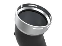 aFe - aFe 46-20449-B aFe 20-23 GM Diesel Trucks V8 6.6L L5P BladeRunner 3.5in Aluminum Cold Charge Pipe - Black - Image 5