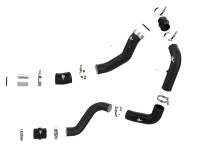 aFe - aFe 46-20704-B aFe 2024 GM Diesel Trucks V8 6.6L L5P BladeRunner Aluminum 3in Hot & 3.5in Cold Charge Pipe - Black - Image 4
