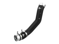 aFe - aFe 46-20709-B aFe 2024 GM Diesel Trucks V8 6.6L L5P BladeRunner 3.5in Aluminum Cold Charge Pipe - Black - Image 1