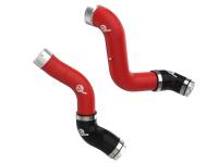 aFe - aFe 46-20744-R aFe 23-25 GM Colorado/Canyon L4-2.7L (t) BladeRunner Aluminum Hot & Cold Charge Pipe Kit - Red - Image 1