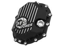 aFe - aFe 46-71050B AFE Power 11-18 GM 2500-3500 AAM 9.25 Axle Front Differential Cover Black Machined Street Series - Image 1