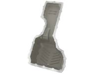 aFe - aFe 46-71360A aFe GM Diesel Trucks 17-19 V8-6.6L L5P POWER Street Series Engine Oil Pan Raw w/ Machined Fins - Image 4