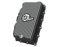 aFe - aFe 46-71420B aFe 20-26 GM Trucks L6 3.0L Transmission Pan - Black w/ Machined Fins - Image 1
