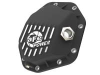 aFe - aFe 46-71430B aFe 19-25 GM Trucks Front Diff Cover - Black w/ Machined Fins - Image 1