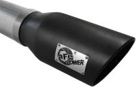 aFe - aFe 49-04040-B aFe Atlas Exhaust 5in DPF-Back Al Steel 07.5-10 GM Diesel Trucks V8-6.6L (td) LMM (Blk Tip) - Image 4