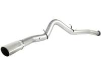 aFe - aFe 49-04040-P aFe ATLAS 5in DPF-Back Alum Steel Exhaust System Polished Tip GM Diesel Trucks 7.5-10 V8-6.6L td LMM - Image 3