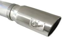 aFe - aFe 49-04040-P aFe ATLAS 5in DPF-Back Alum Steel Exhaust System Polished Tip GM Diesel Trucks 7.5-10 V8-6.6L td LMM - Image 5