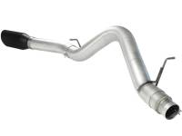 aFe - aFe 49-04041-B aFe Atlas Exhaust 5in DPF-Back Al Steel 11-13 GM Diesel Trucks V8-6.6L (td) LML (Blk Tip) - Image 3