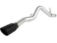 aFe - aFe 49-04041-B aFe Atlas Exhaust 5in DPF-Back Al Steel 11-13 GM Diesel Trucks V8-6.6L (td) LML (Blk Tip) - Image 4