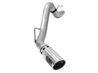 aFe - aFe 49-04064-P aFe LARGE BORE HD 3.5in DPF-Back Alum Exhaust w/Polished Tip 2016 GM Colorado/Canyon 2.8L (td) - Image 1