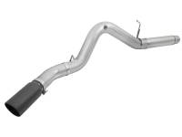 aFe - aFe 49-04081-B aFe Atlas Exhaust 5in DPF-Back Aluminized Steel w/ Black Tips 16-17 GM Diesel Truck V8-6.6L (td) - Image 6