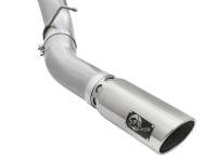 aFe - aFe 49-04081-P aFe Atlas Exhaust 5in DPF-Back Aluminized Steel w/ Polished Tips 16-17 GM Diesel Truck V8-6.6L (td) - Image 3