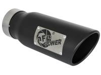 aFe - aFe 49-34131-B aFe Gemini XV 3in 304 SS Cat-Back Exhaust 09-18 GM Trucks V6-4.3/V8-4.8/5.3L w/ Black Tips - Image 5